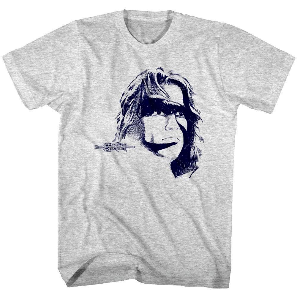 Conan the Barbarian War Paint Men s T Shirt S