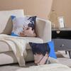 Anime Cartoon The Summer Hikaru Died-D Pillow Case Silky elegant Comfort Sofa Bed  Invisible zipper Beach pillowcase