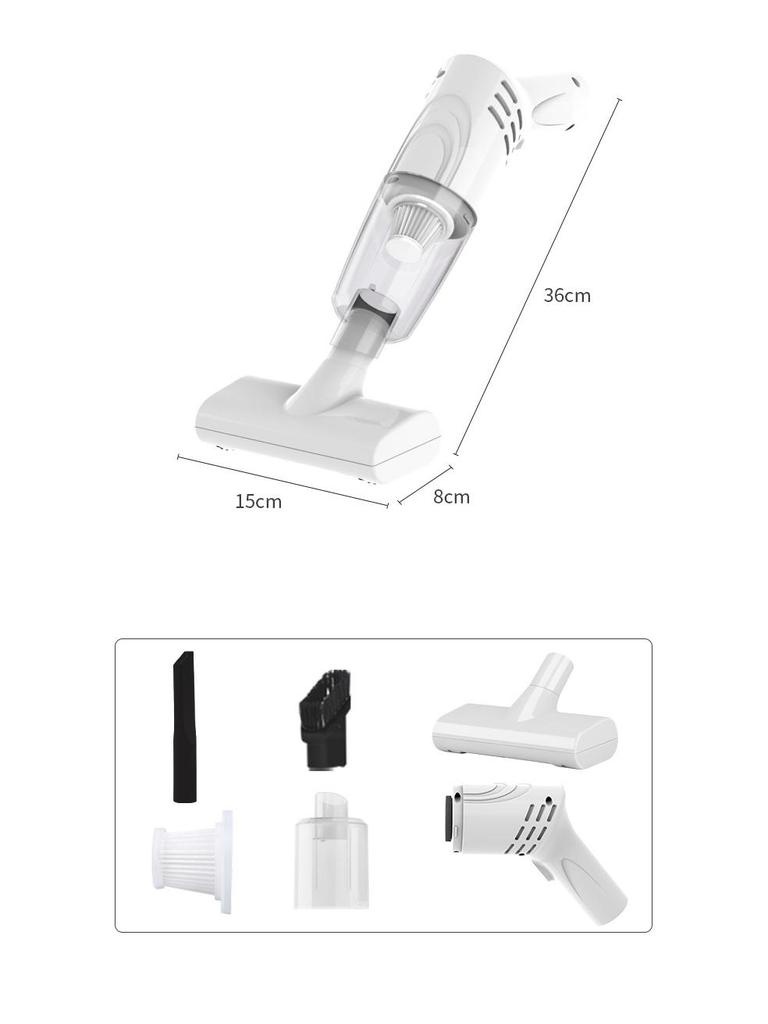 Rechargeable Handheld Mini Vacuum Cleaner and Dust Remover for Home and Car