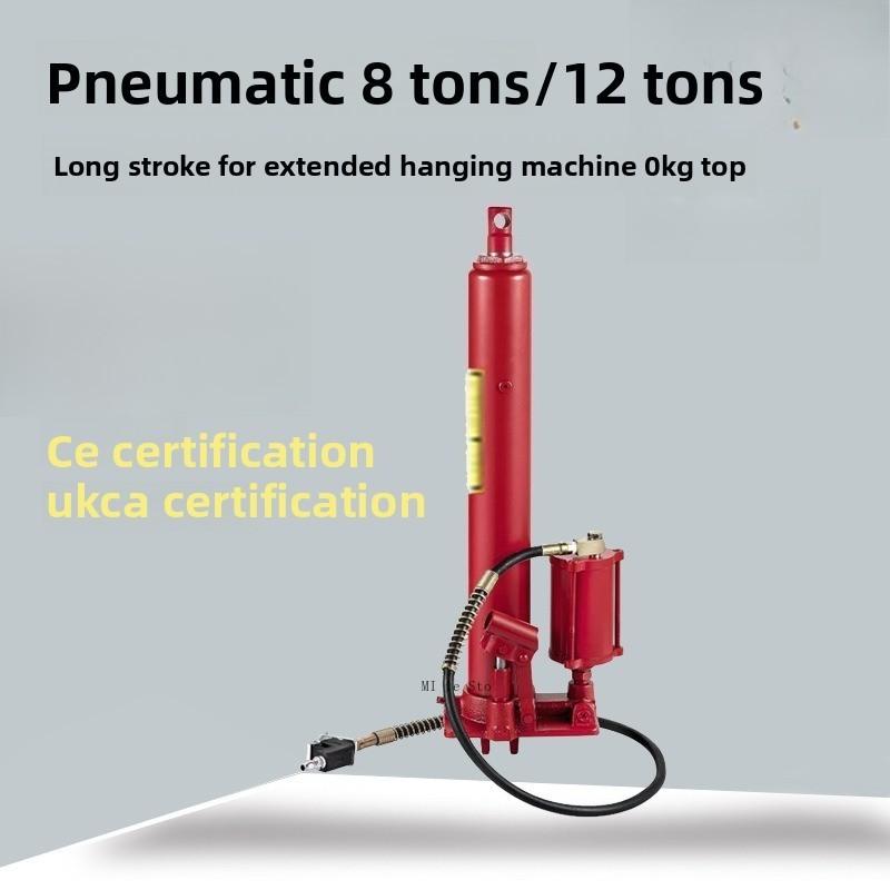 8 Ton 12 Ton T Pneumatic Extended Heavy Duty Hydraulic Jack Long Stroke Cylinder Heavy Vehicle Lifting Tool