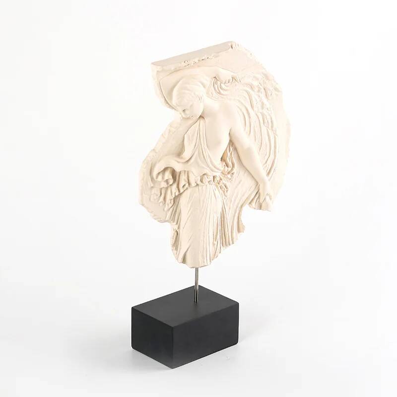 Resin Handicraft Artistic Venus Relief Goddess Sculpture Abstract Art Ornament Decorative Figurines Home Decoration Accessories
