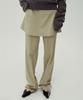 SINOON 2 Way Layered Pants (Light Beige)