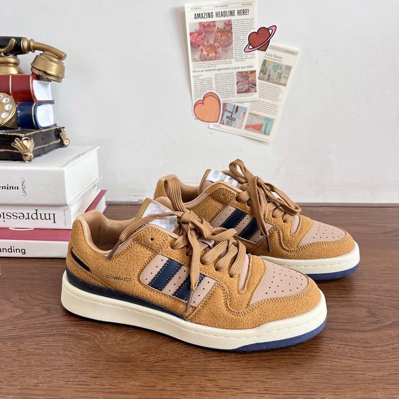 

Hong Kong style women s shoes Korean version couple versatile little white shoes ins trendy street shooting students lightweight niche sports and leis 40 светло-коричневого