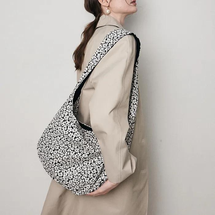 Flower Big Hobo Bag