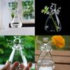 Hand-blown Transparent Angel Vase DIY Plant Wall Mounted Vase  Flower Arrangement