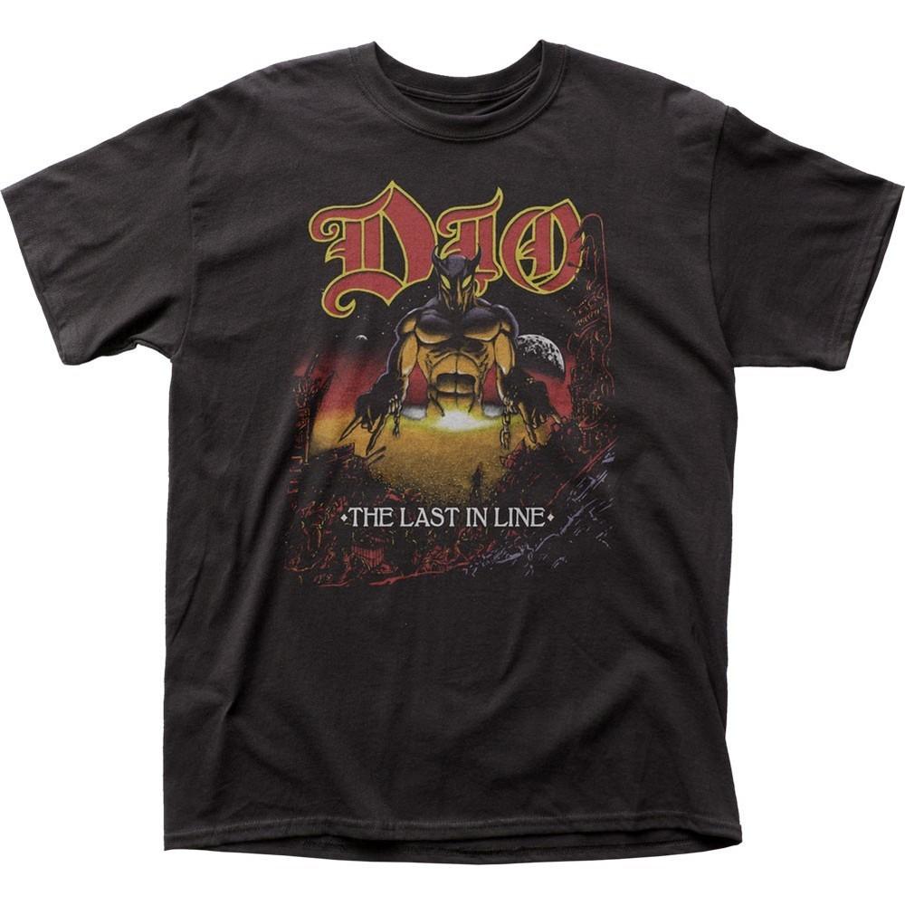 DIO The Last In Line Mens T Shirt Music Classic Concert Rock Band Tee New Black Unisex T-Shirt M