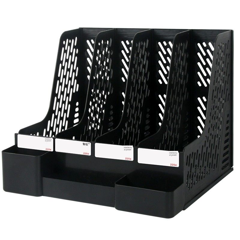 File Rack File Storage Box Storage Rack File Column File Box Office Desk Supplies File Shelf File Tray Desk Folder Surface Book Stand Book Stand File