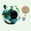 Warm Bird Nest Winter House Hanging Hammock Plush Hideaway for Parrot Hummingbird Decorative Bird Cage Accessories