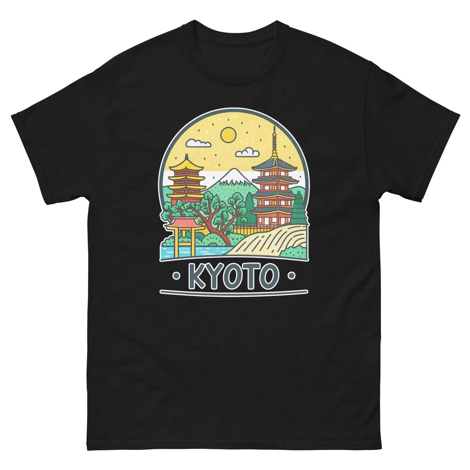 

Kyoto World Travel Urban Area City T-Shirt 2XL