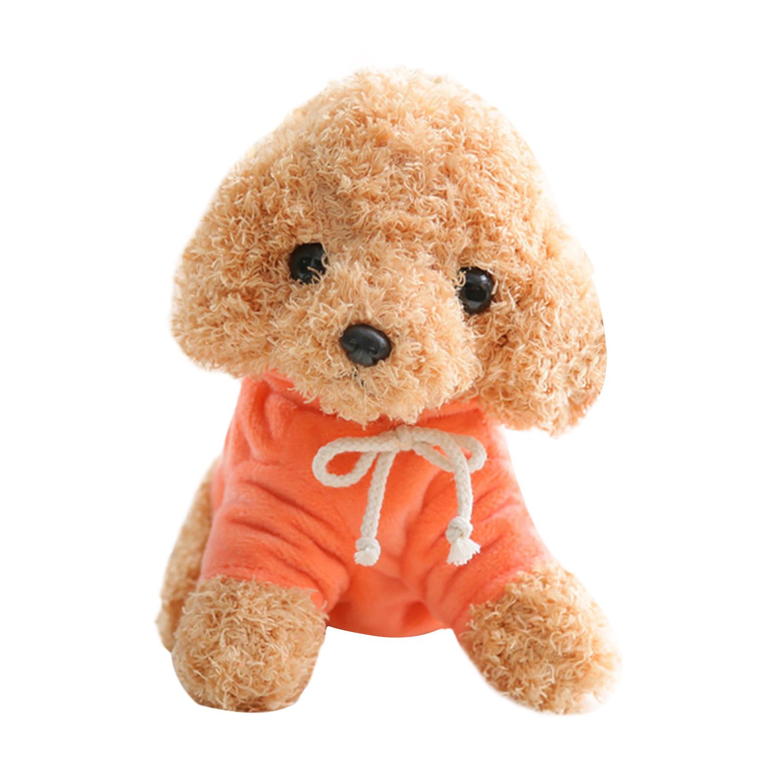 

Realistic Teddy Dog -Plush Dog Doll Cute Simulation Puppy Dog Doll Toy Gift помаранчевий