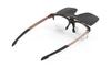 RUDYPROJECT INKAS Gloss Sports Smoke Flip-Up Demi-Turtle Sunglasses, Black, SP681050-0A00