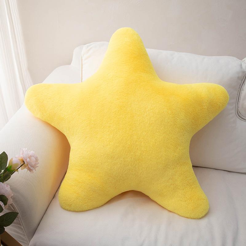 Star Pillow Plush Toy for Girls Sleeping Soft Stuffed Animal Doll Cute Gift