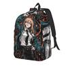 Power cool manga Backpack Chainsaws Mans Outdoor Style Backpacks Student Stylish High School Bags Custom Big Rucksack
