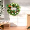 Easter Wreath Small Daisy Carrot Happy Easter Eucalyptus Leaf Home Door Hanging
