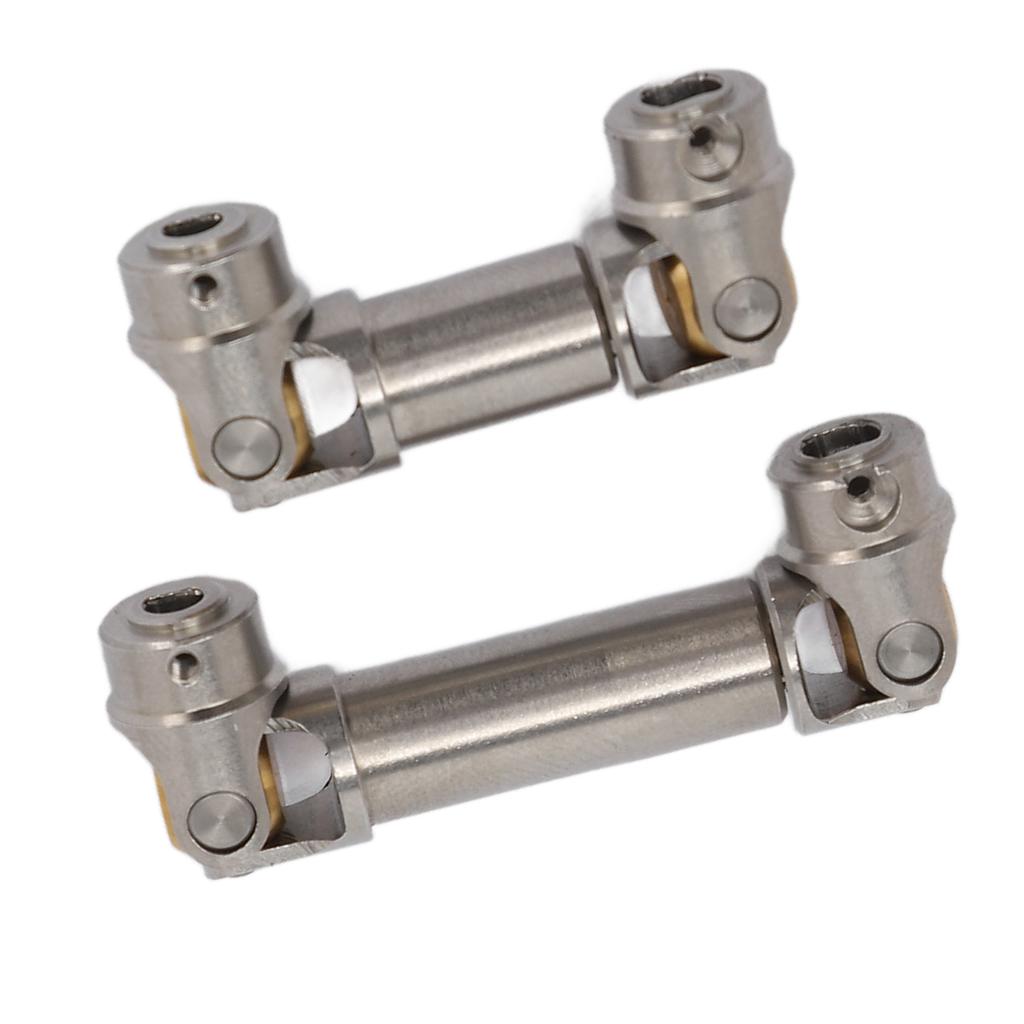 RC Car Drive Shaft Stainless Steel Front Rear Center Drive Shaft for Traxxas TRX4M 1/18 RC Cars Silver