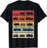 Wagon Train Model Train Conductor Train Lover Vintage Train Gift Unisex T-Shirt