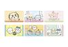 Chiikawa Deco Stickers with 4 Gum Box Packs, 20-Pack (Candy Toy)