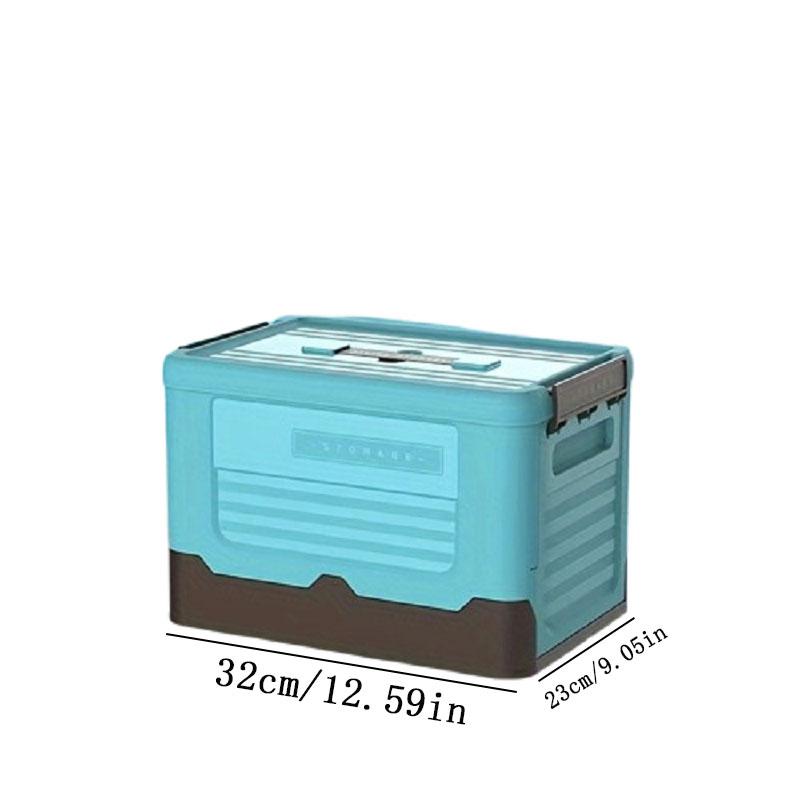 Folding Storage Box Multifunction Foldable Organizer Container Plastic Sundries Storages Supplies Organizer Box with