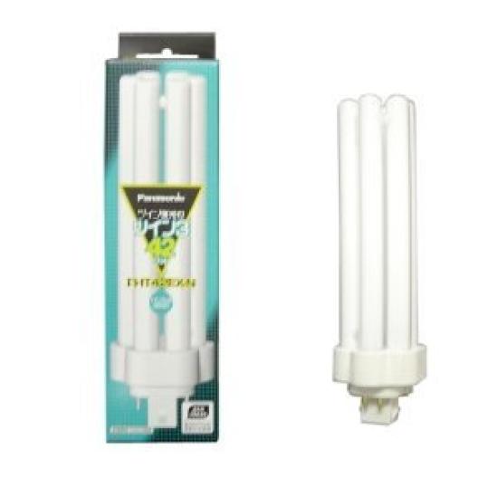 

Panasonic Case Sale Set of 10 Compact Fluorescent Lights [Twin Fluorescent Lights Twin 3 (6 bundled bridge)] 42W Natural Color (3 Wavelength Daylight