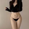 Perizoma Sexy da Donna FitonTon con Farfalla a Vita Bassa e Schiena a T (2 pacchi)