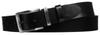 Wide Leather Belt PTN LTP-TEX-95-9579 Black