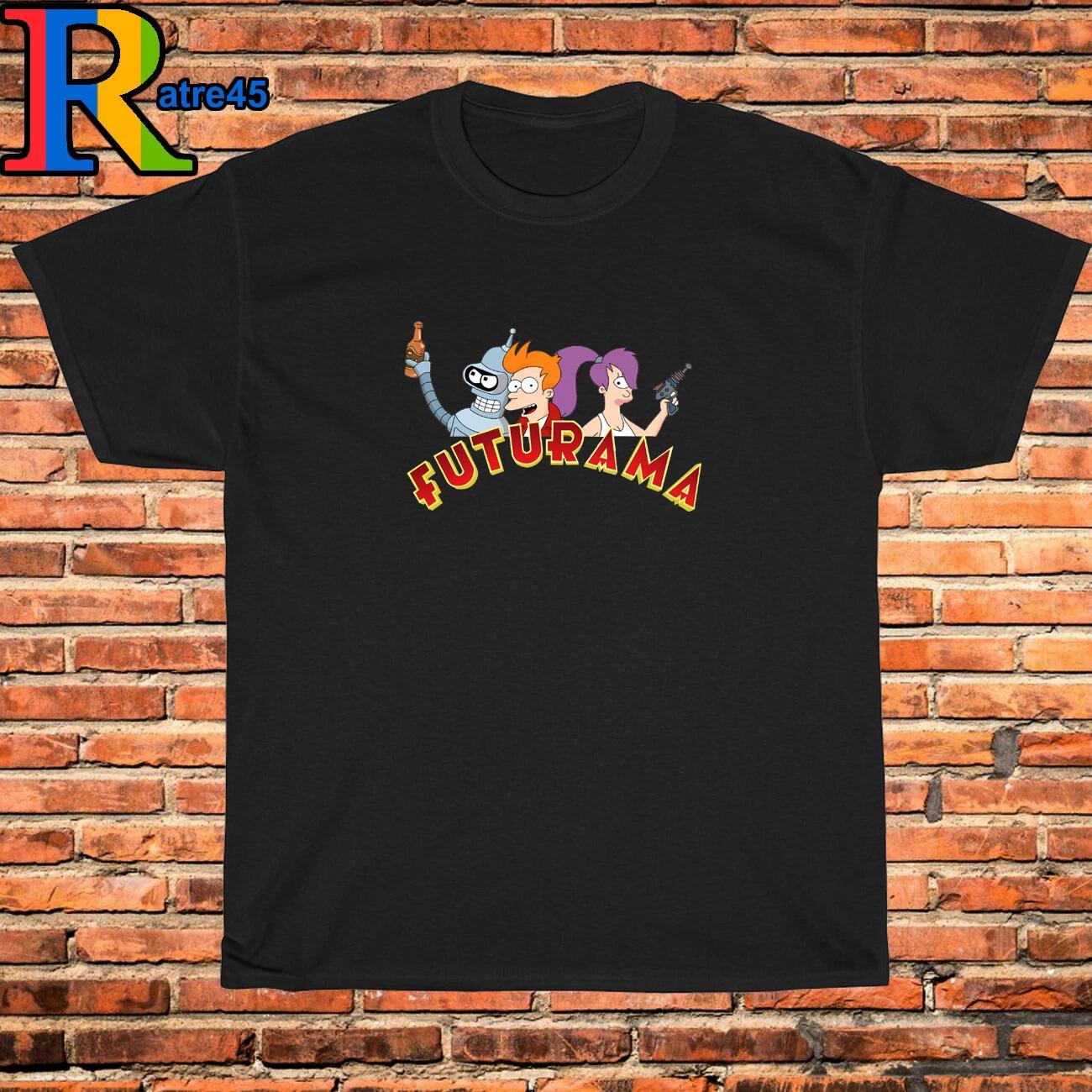Men s and Women s T-shirts Futurama Cartoon M