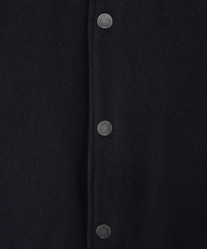 Brooks Brothers Wool Varsity Jacket (Navy) (Bbojmm4875Qef)
