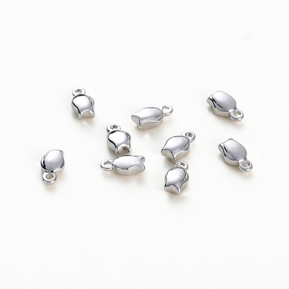 20 Stück 14K 18K Goldfarben Beschichtetes Messing Mini Sterne Herz Anhänger Für Schmuckherstellung Handgemacht DIY Ohrring Charms Finding Component