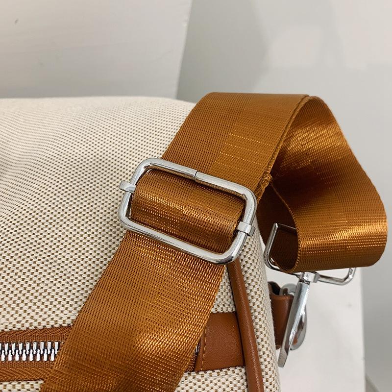 Handbag Women's Large-capacity Going Out Lightweight Travel Bag One Shoulder Oblique Span Canvas Bag Leisure Sports Bag