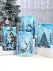 New year gift bag with handles, 16.5 * 25 cm