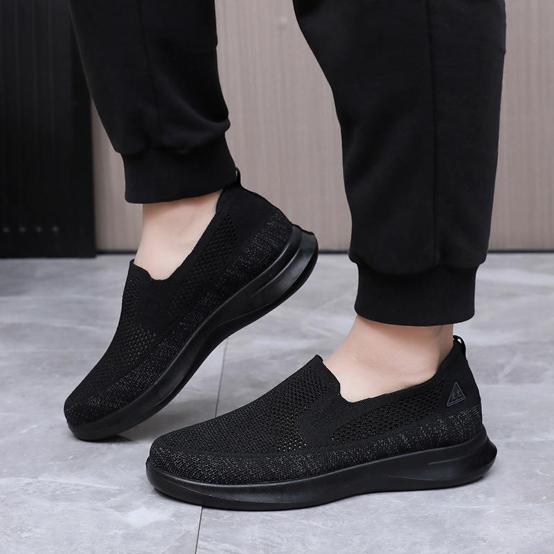 Shoes Men's 2025 Spring and Autumn New Men's Casual Soft-soled Single Shoes Breathable Casual Versatile One-pedal Men's Shoes