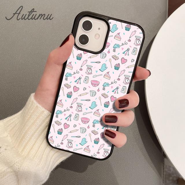 

Baking Tools Phone Case For iPhone 17 Air 15 16 16e Pro Max 11 12 13 14 Plus Cover coque Fundas Shell iPhone 13