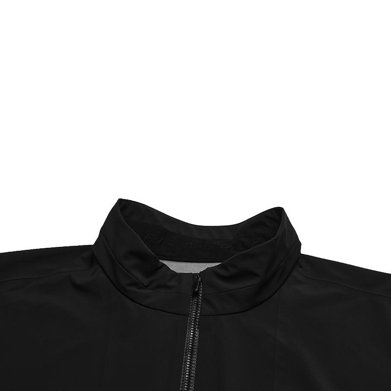 FILA Golf Series Classic Minimalist Versatile Comfortable Warm Woven Stand Collar Cardigan Jacket Men jackets A11M545701FBK