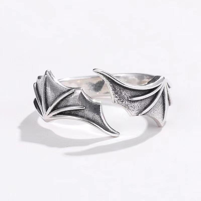 Retro Domineering Demon Rings Men 'S Craftsmanship Niche Design Personalized Ring To Give Boyfriend Gifts 