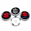 YOTA6 4pcs 56MM 60MM Car Emblem Wheel Hub Center Cap Badge Covers Sticker Styling For SX4 SWIFT Alto Liane Vitara Jimny S-Cross