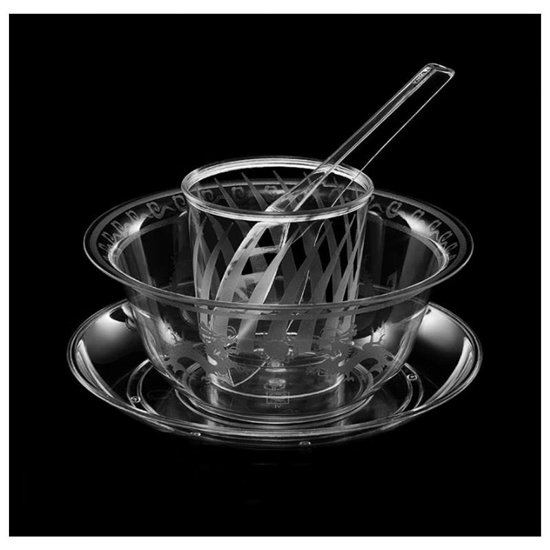Jinwuyuan Disposable Plastic Tableware Set