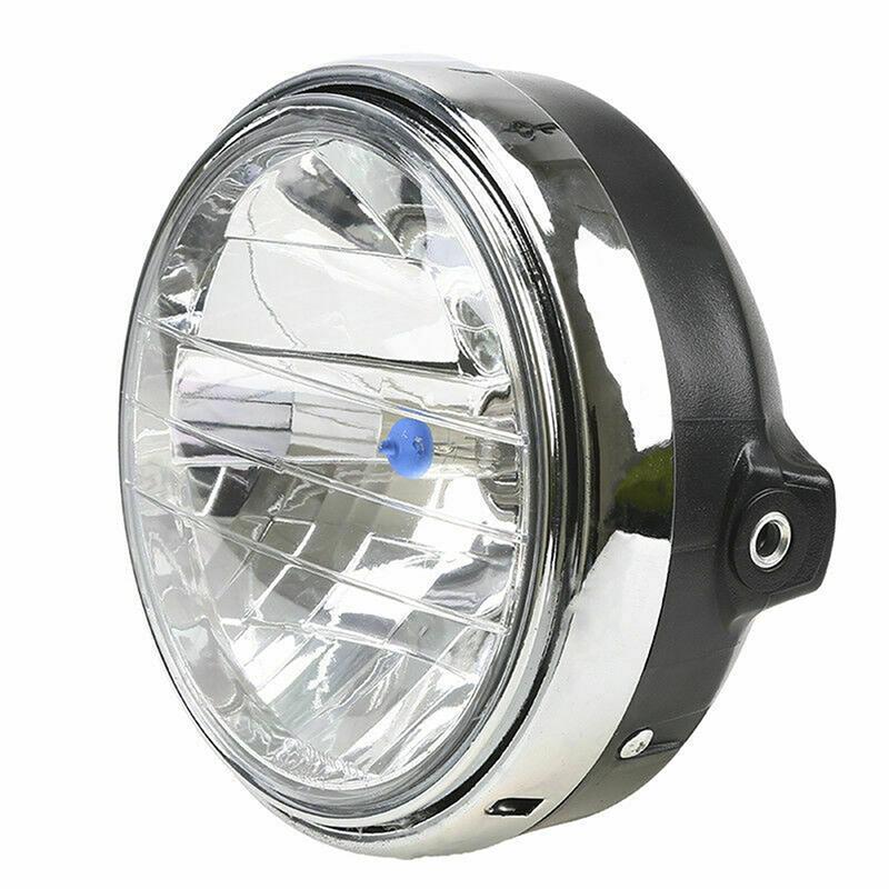 Universal 12V Motorcycle Headlight H4 Halogen Hernia Lamp For Cb400 Cb500 Cb900