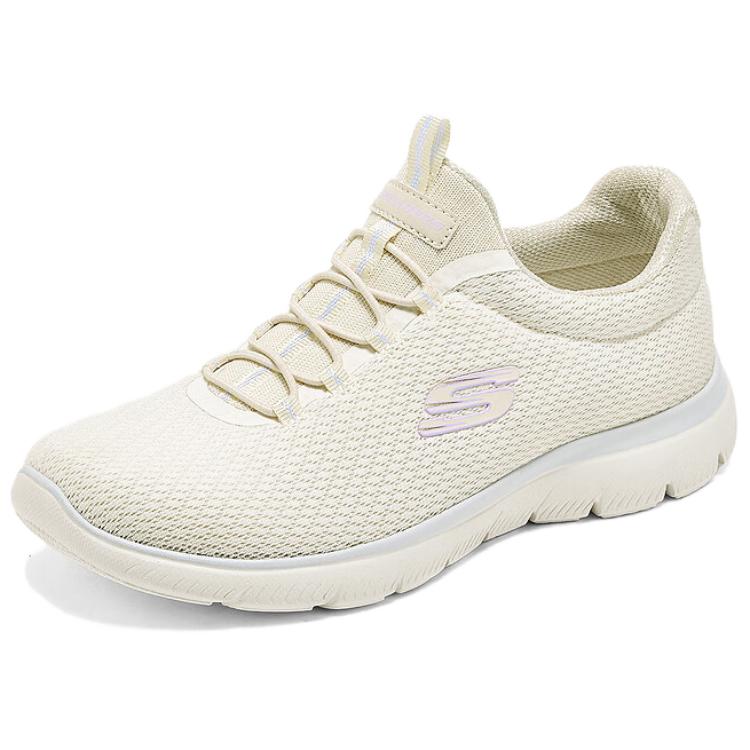 Skechers Summits Resistenti all'Abrasione Traspiranti Resistenti all'Abrasione Traspiranti Scarpe Casual Basse da Donna Beige 150268-NTMT