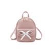 Fashion new style simple multi-functional women's bag casual bow decoration versatile shoulder messenger bag