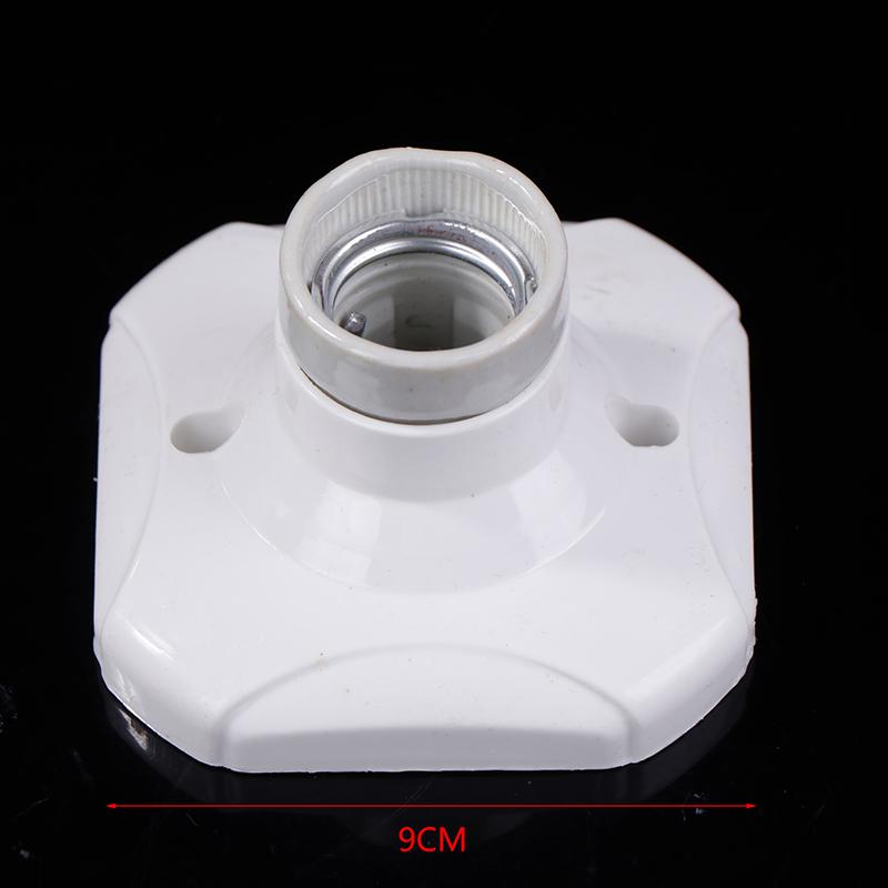 

1 шт. Подвесной патрон для лампы E27 Керамический Держатель для светодиодной лампы Квадратный Круглый Патрон 6А 250В DIY Аксессуары