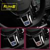Pro VW Styling nového vozu Znak na volant z měkké smaltované nálepky pro Volkswagen golf 6 golf 7 POLO Tiguan PASSAT B7 TOURAN Scirocco Ac