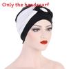 Comfortable Polyester Turban Hat With Braid Design For Men And Women