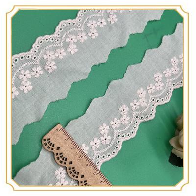 Elegant și rafinat bumbac ajurat brodat material bumbac dantelă dantelă modă îmbrăcăminte accesorii tiv dantelă meșteșuguri confecționare panglici