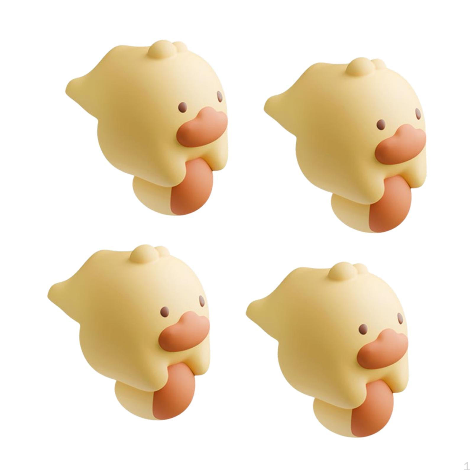 

4 шт. Защитные уголки для защиты краев, очаровательный дизайн для гостиной, спальни Duck