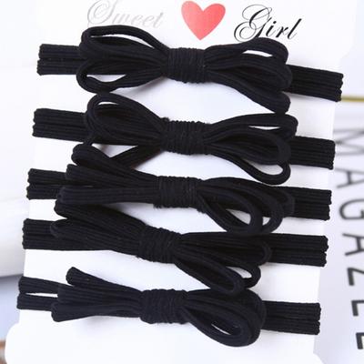 Hairband Ribbon Decoration Simple Hair Accessories Elastic Point Hair Band 1P