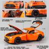 Large 1:18 Mercedes Benz GTR Miniature Alloy Car Collection Simulation Diecast Sound & Light Vehicle Toys Car For Children Gifts
