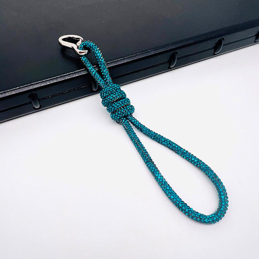 Sparkling Diamonds Phone Strap Stylish Rhinestones Keychain for Women Elegant Women Bag Charm Accessory for Handbag
