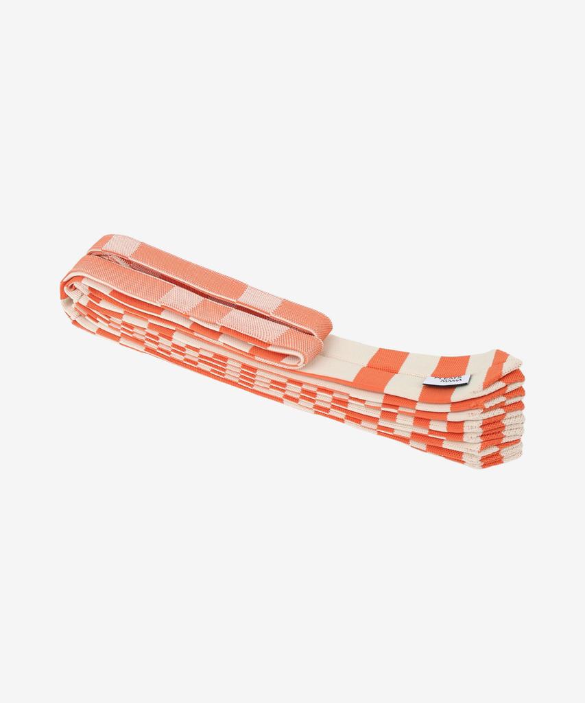 Pleatsmama Shoulder Bag Grid Orange