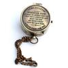 To My Daughter Graduation Day, Birthday Gifts Replica of  Brass Camping Compass with Wooden Case Home Décor  Working..
