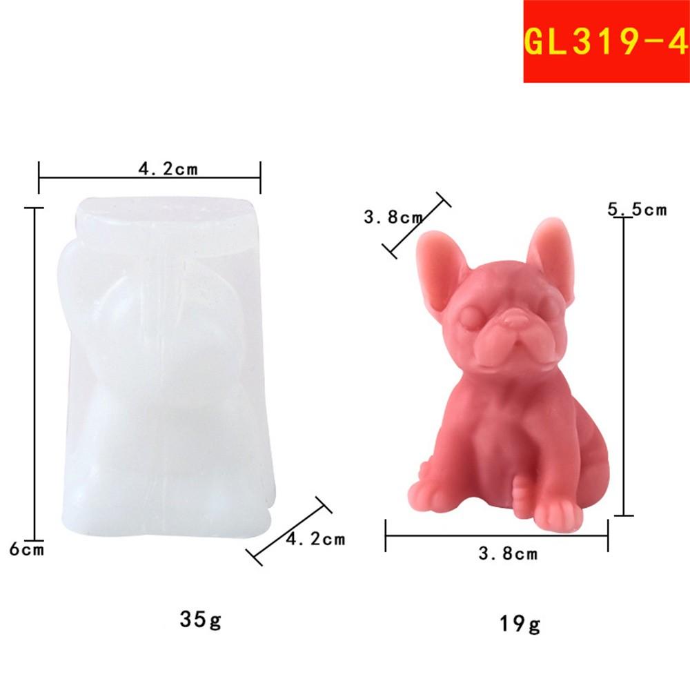 Haustierform Flexibles Hundemold Hundekerzenform Für Heimdeko DIY Haustierliebhaber